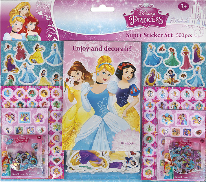 Disney Princess super sticker set