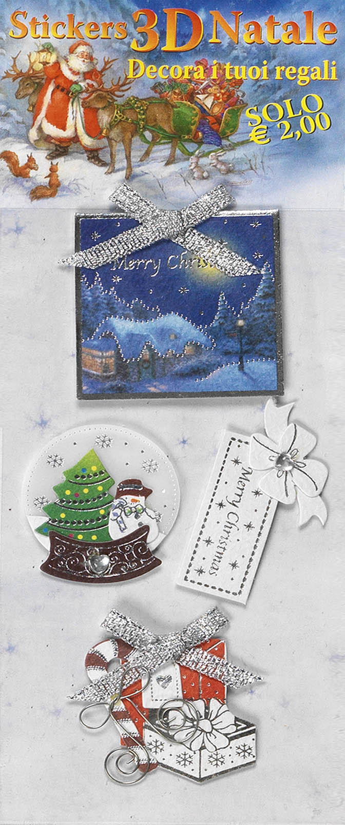 stickers 3D natale_decora i tuoi regali_dettaglio