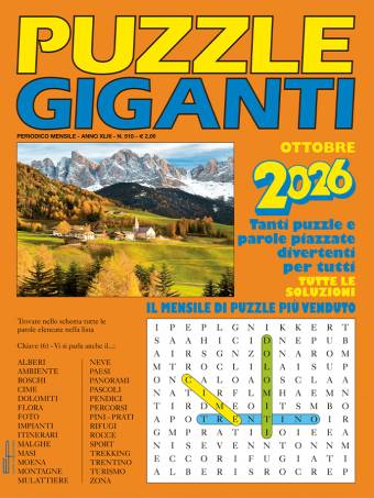 Puzzle giganti