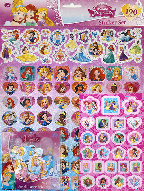 Disney Princess sticker set