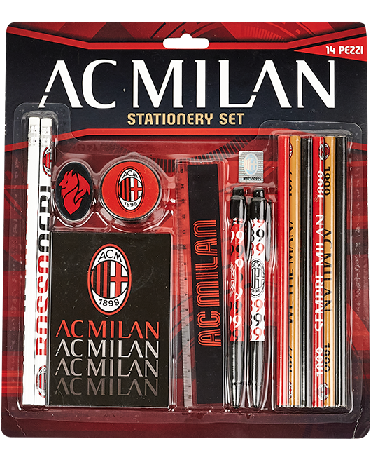 AC Milan School Stationery Set