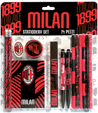 AC Milan School Stationery Set