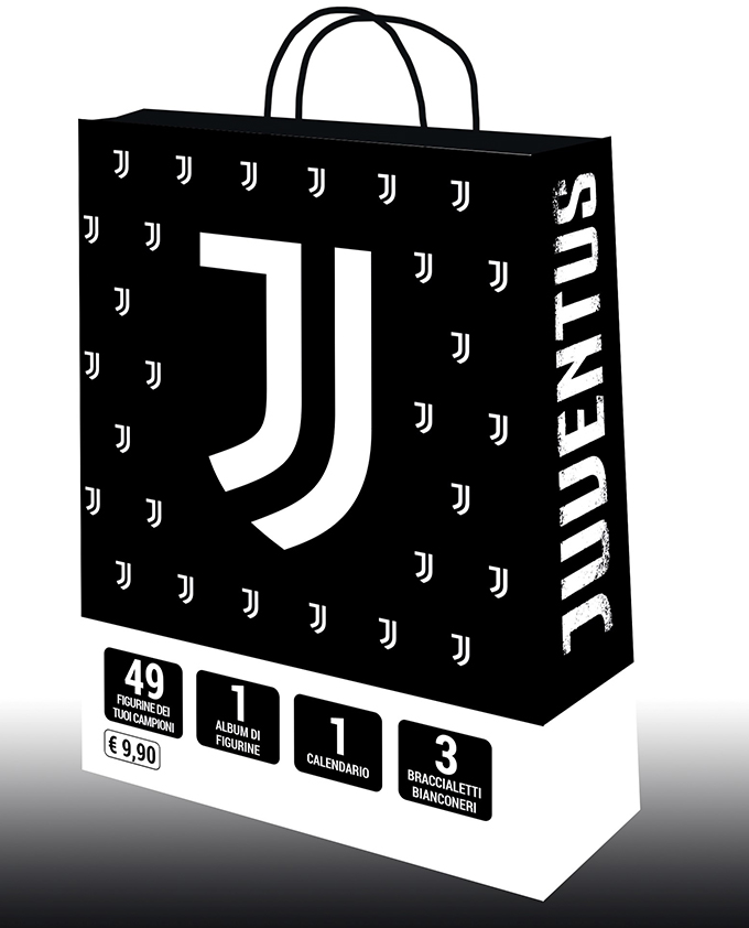 JUVENTUS BRACCIALETTI SILICONE SET DA 3