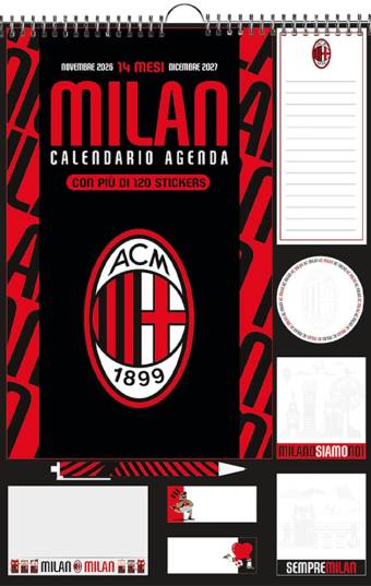 Milan Calendar 2027 - 14 months